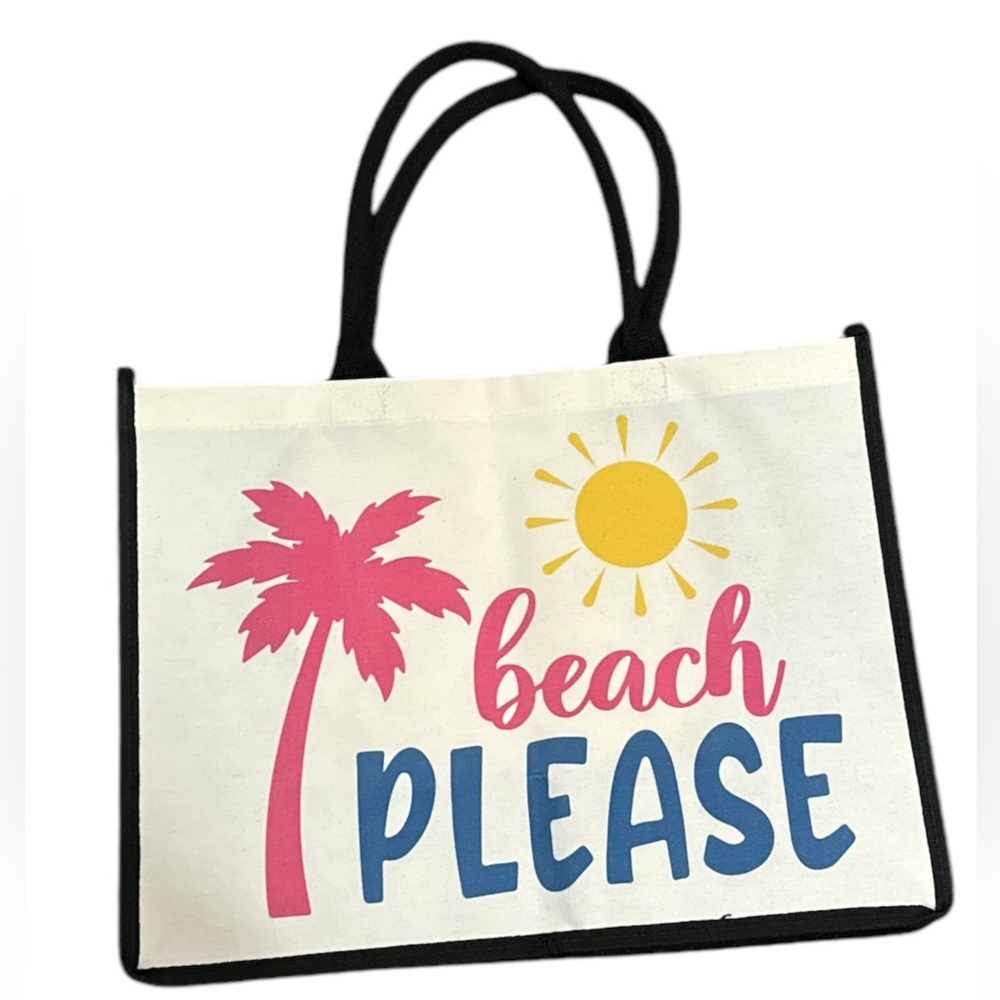 Beach please tote bag for everyday use